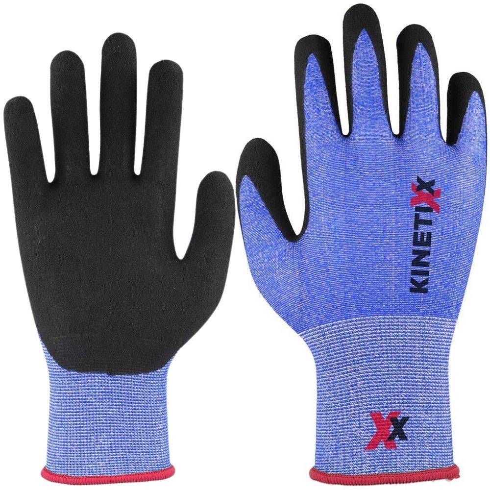 Kinetixx Schutzhandschuh X-Blue Cut aus nahtlosem 3D-Gestrick 2025