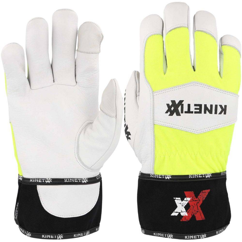 Kinetixx Robuste Leder-Schnittschutzhandschuhe X-Heavy Black Friday