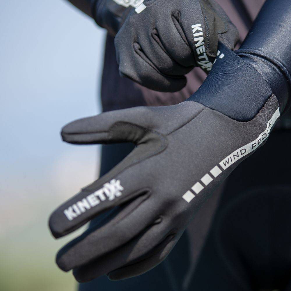 Kinetixx Winddichte Winter-Radhandschuhe Leevi Super Sparpreis