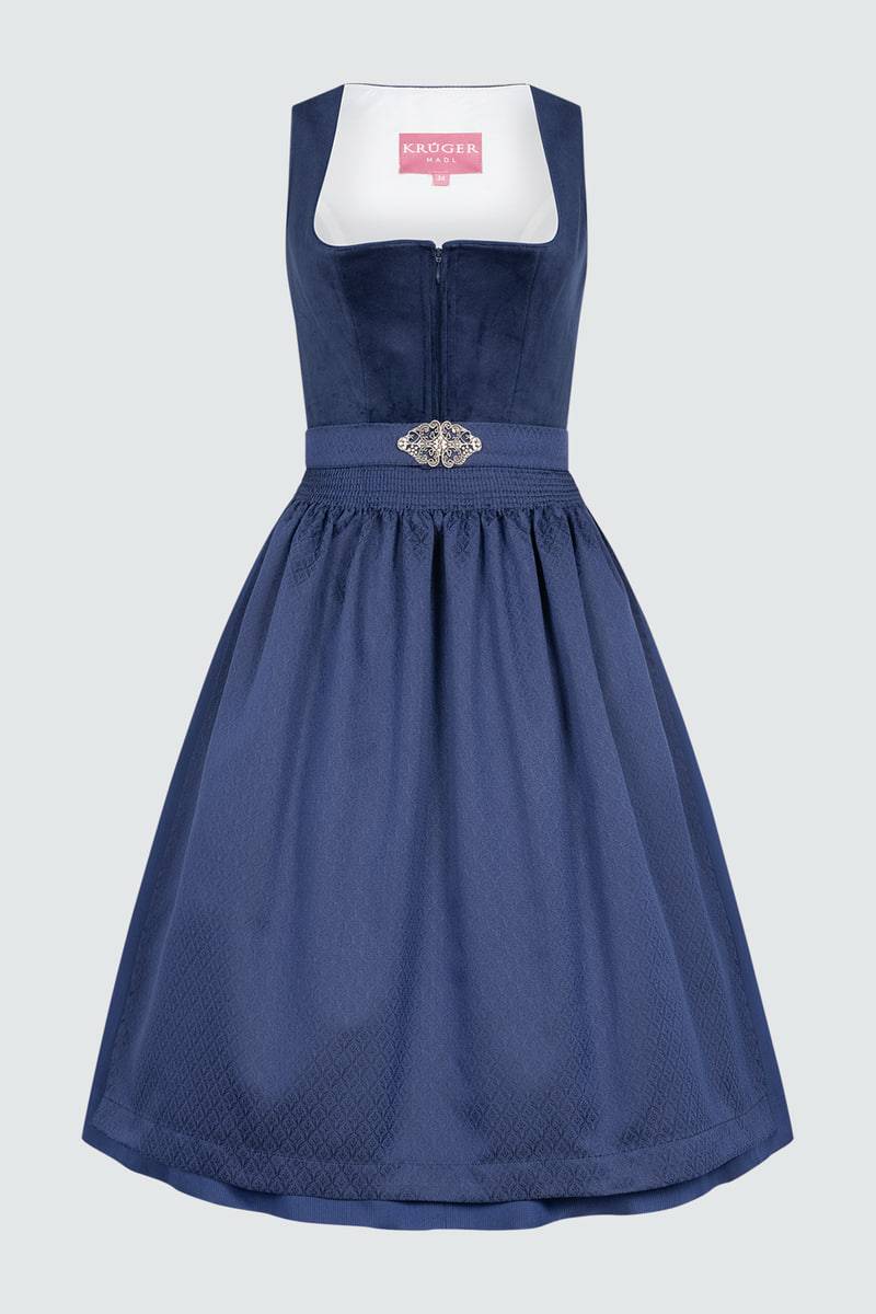 Krüger Madl Dirndl Alisha (70cm) 50% Rabatt mit kostenlosem Versand