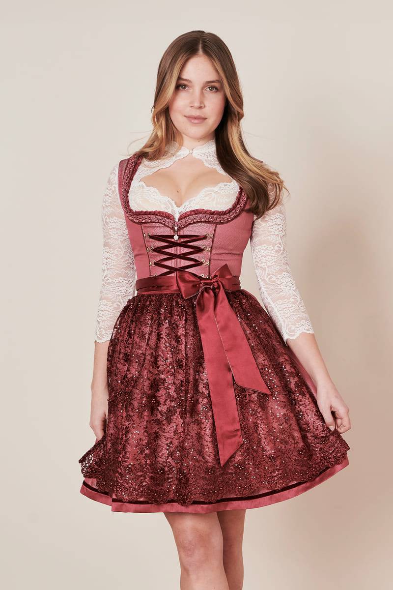 Krüger Madl Dirndl Larina (50cm) 50% Rabatt für begrenzte Zeit