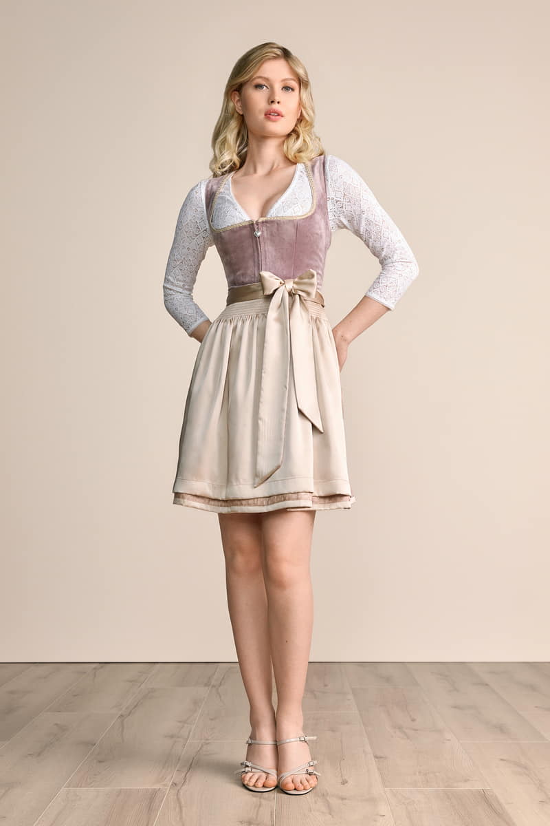 Krüger Madl Dirndl Dena (50cm) 50% Rabatt mit kostenlosem Versand