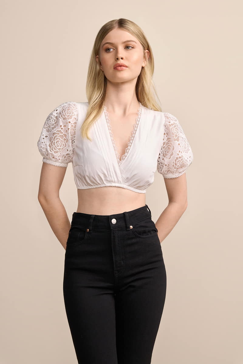 Krüger Madl Dirndlbluse Geli Fabrik Onlineshop