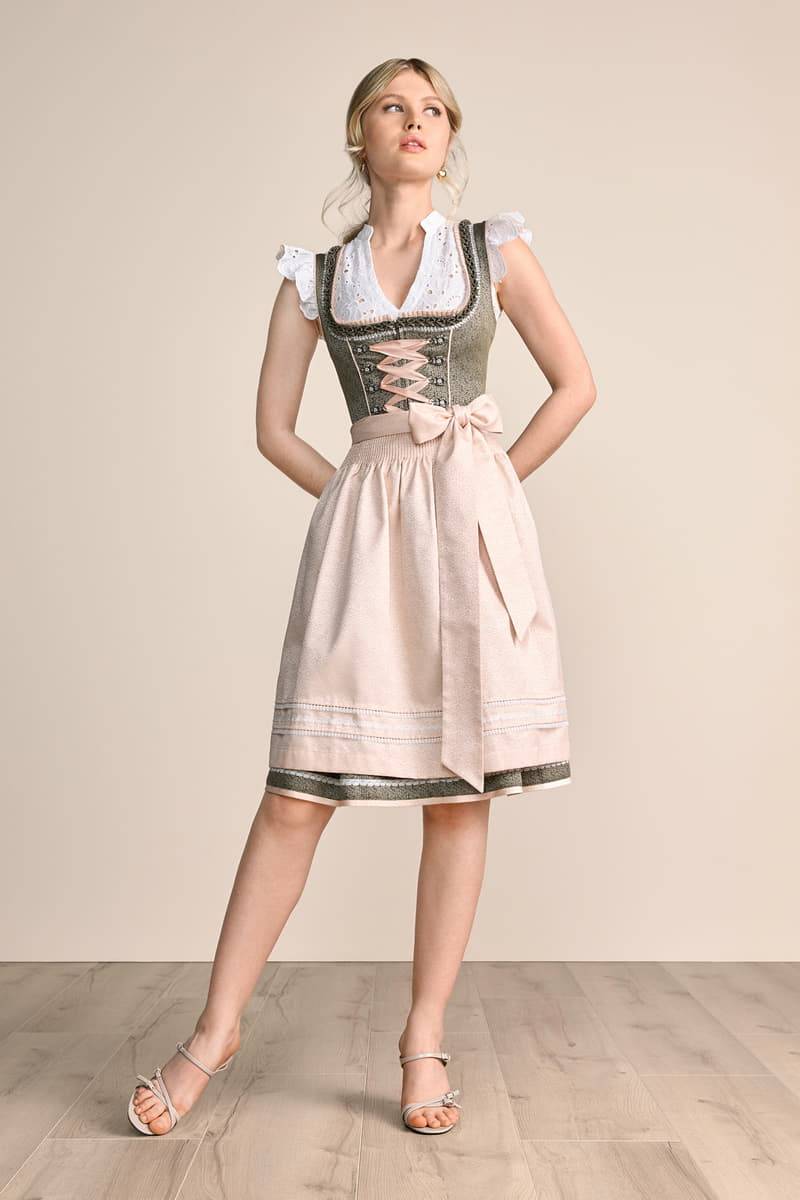 Krüger Madl Dirndl Elowen (60cm) 50% Rabatt mit kostenlosem Versand