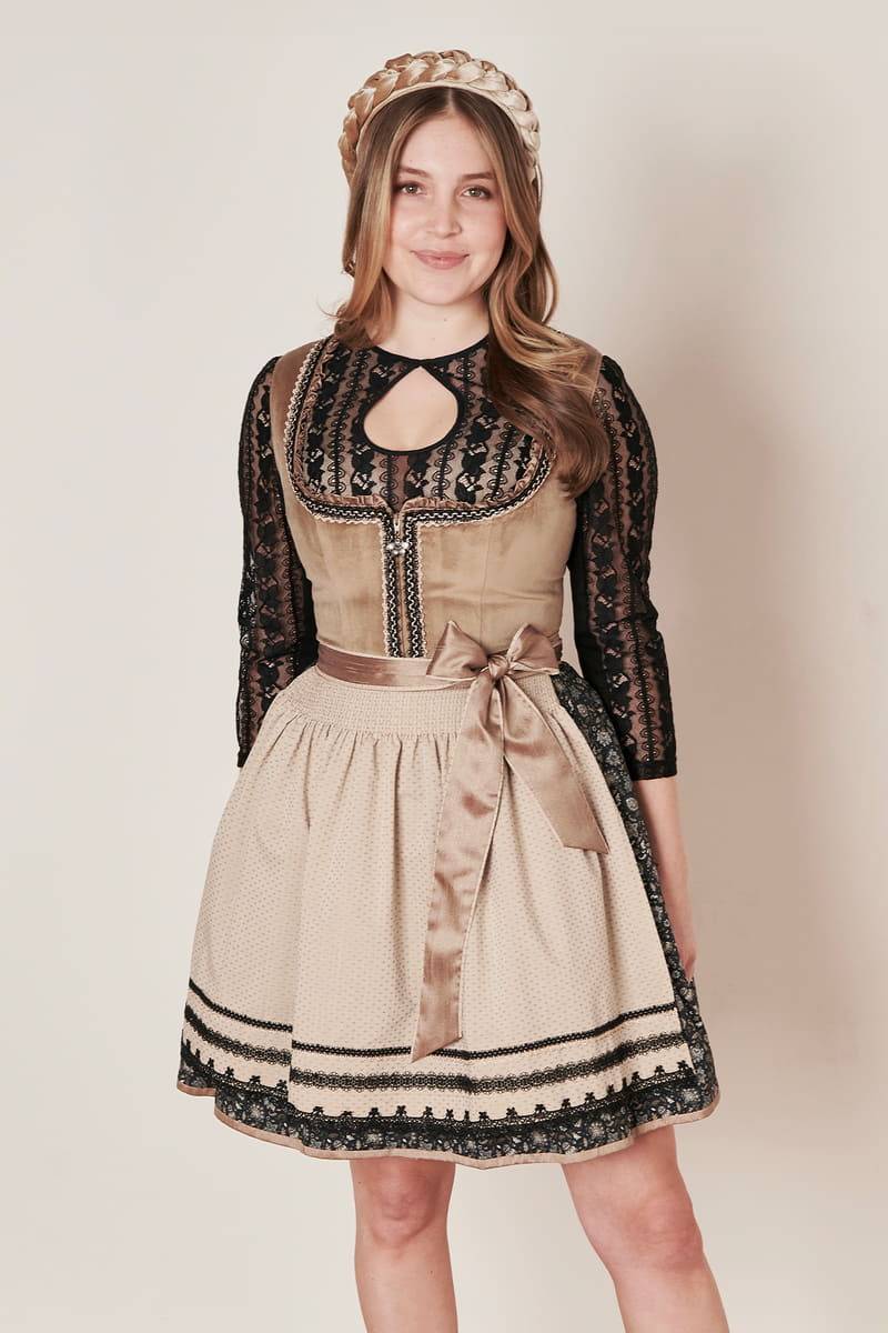 Krüger Madl Dirndl Selene (50cm) Flash Sale