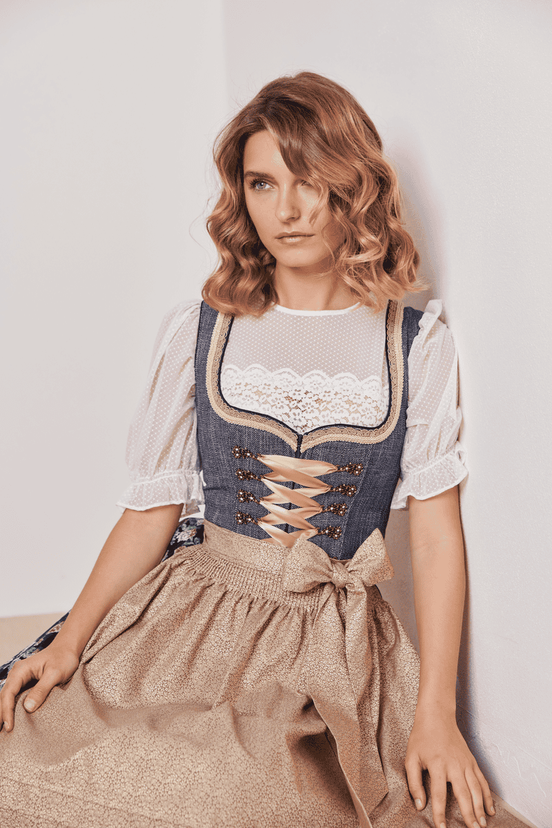 Krüger Madl Dirndl Justine (50cm) Valentinstagsangebot