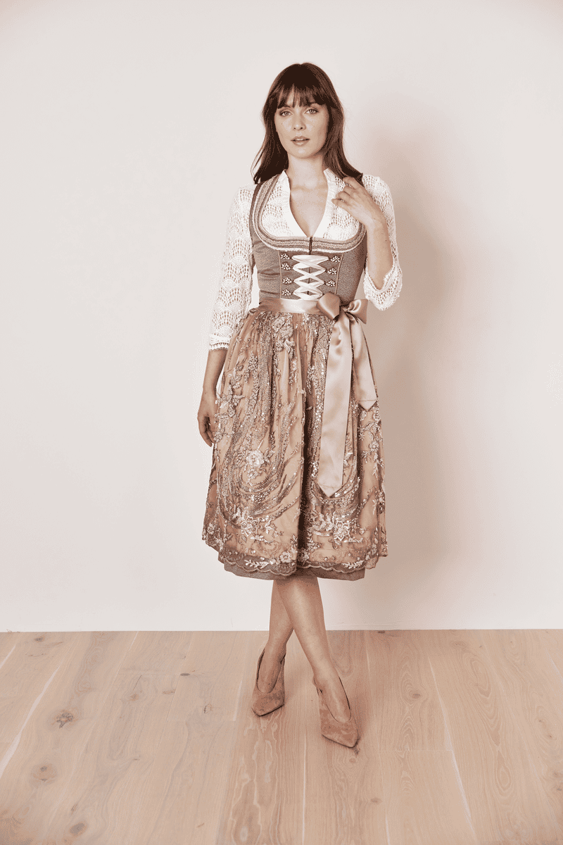 Krüger Madl Dirndl Freja (70cm) Jubiläumsangebot