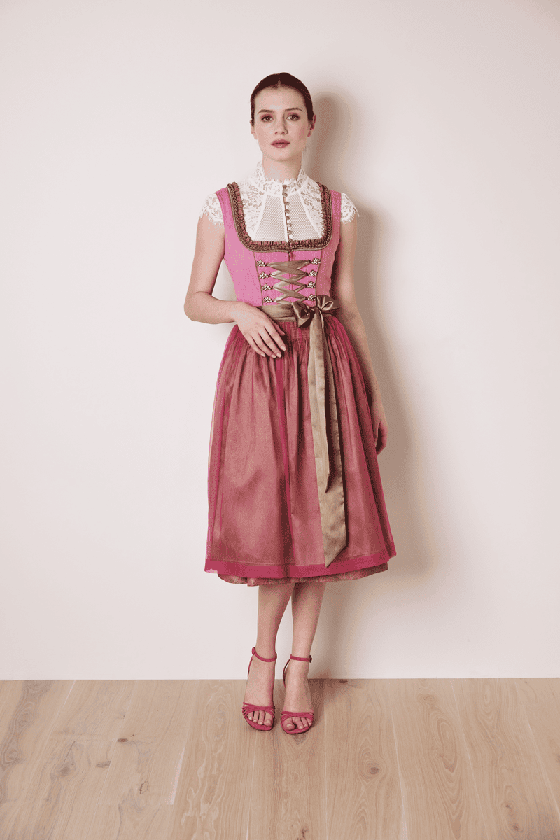 Krüger Madl Dirndl Fuchsia (70cm) Vierteljährliche Förderung