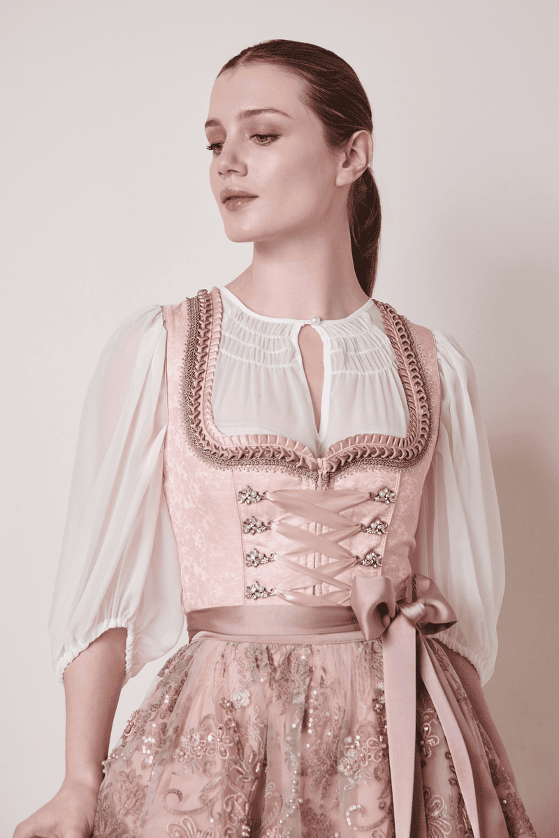 Krüger Madl Dirndl Henriette (70cm) Kostenloser Versand international