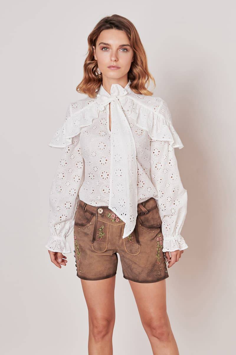 Krüger Madl Lederhose Julienne Fabrik Onlineshop