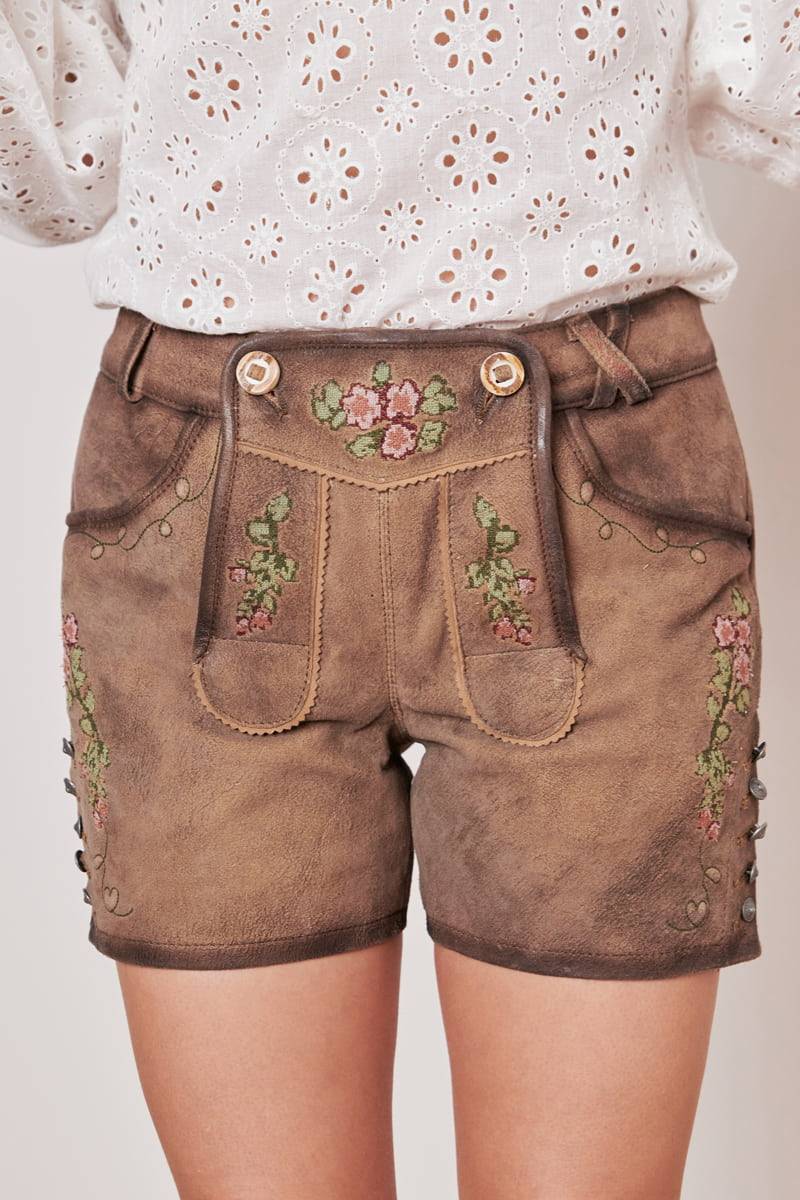 Krüger Madl Lederhose Julienne Fabrik Onlineshop