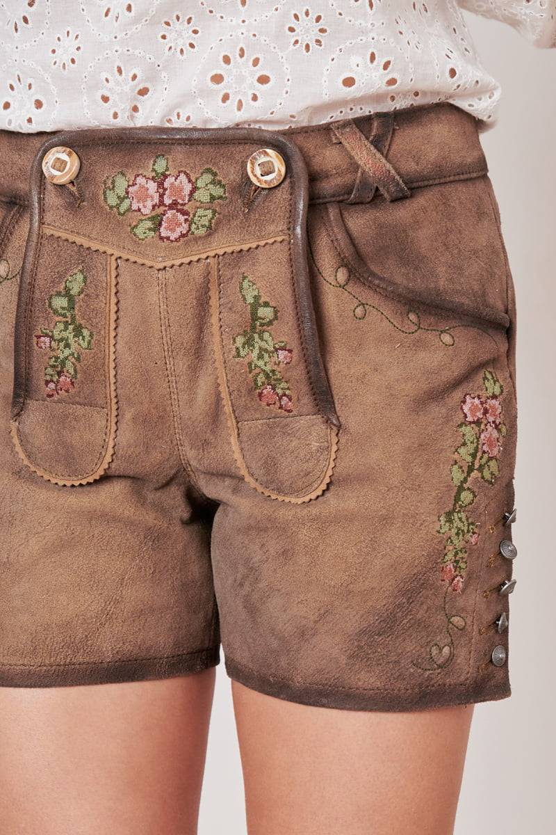 Krüger Madl Lederhose Julienne Fabrik Onlineshop