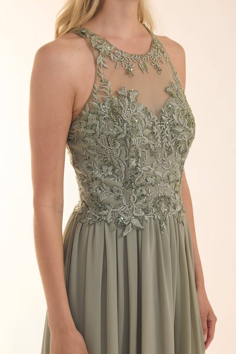 ﻿Laona DREAMY BLOSSOM DRESS Maxikleid aus Chiffon Super Rabatt