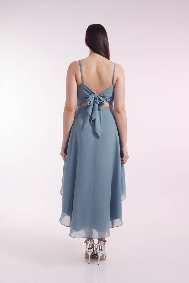 Laona SWEET BOW DRESS Vokuhila-Kleid mit Schleife aus Chiffon Top Angebot