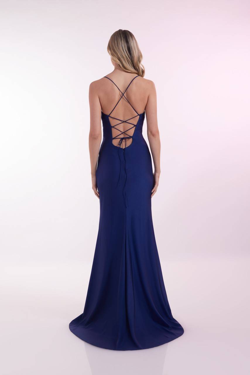 Laona CHIC ON MY MIND DRESS Drapiertes Maxikleid mit Beinschlitz Neuheiten