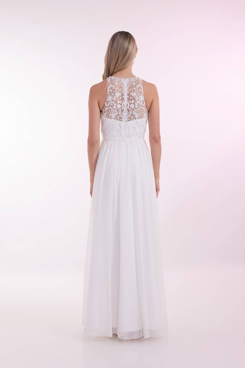 Laona SPRING BOUQUET DRESS Besticktes Maxikleidmit Rundhals Super Sparpreis