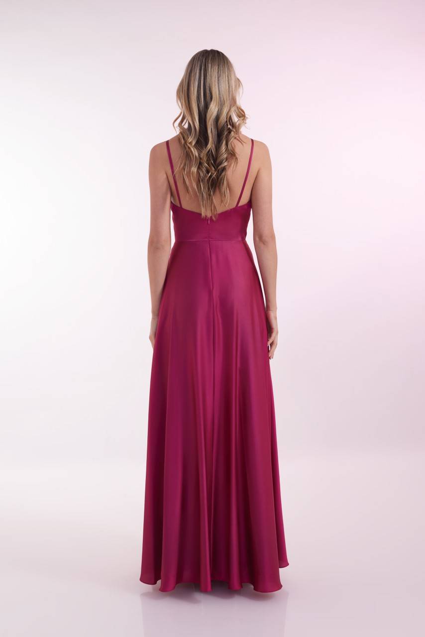 Laona SIMPLE LOVE DRESS Drapiertes Maxikleidmit V-Aussschnittt Begrenzte Freigabe