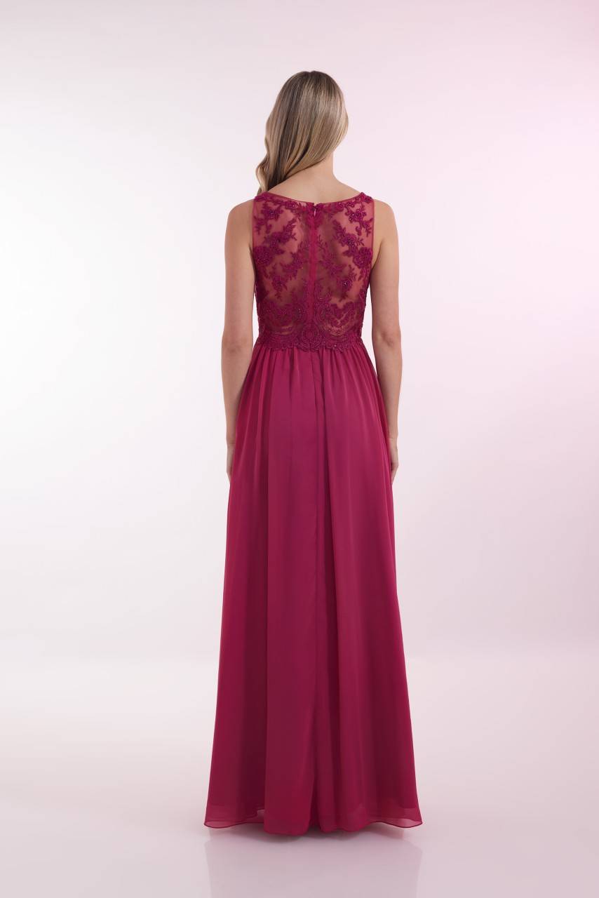 Laona PRINCESS MAXI DRESS Romantisches Maxikleid mit Spitzenapplikation Zeitbegrenzte Promotion