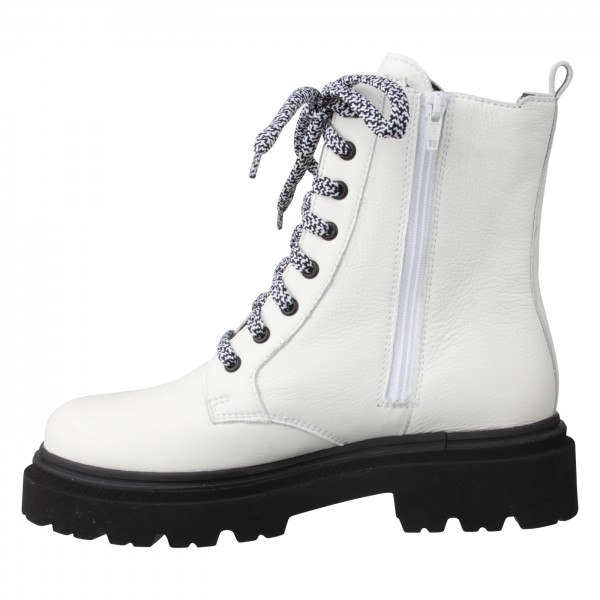 Lei By Tessamino Damenstiefel Frizzi weiss/schwarz Riesige Ersparnisse