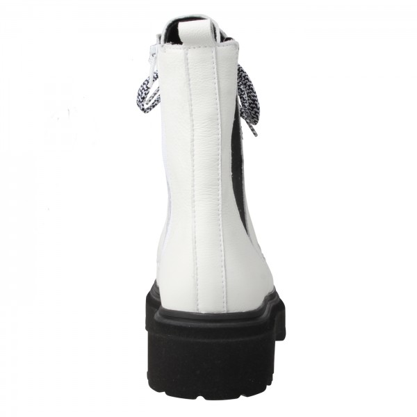 Lei By Tessamino Damenstiefel Frizzi weiss/schwarz Riesige Ersparnisse