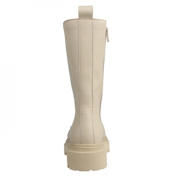 Lei By Tessamino Damenstiefel Fine beige Super Sparpreis