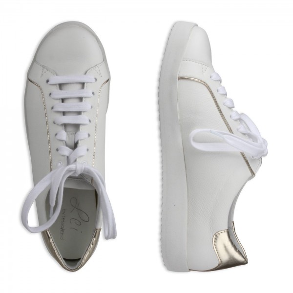 Lei By Tessamino Damensneaker Nena weiss/gold Nur für heute