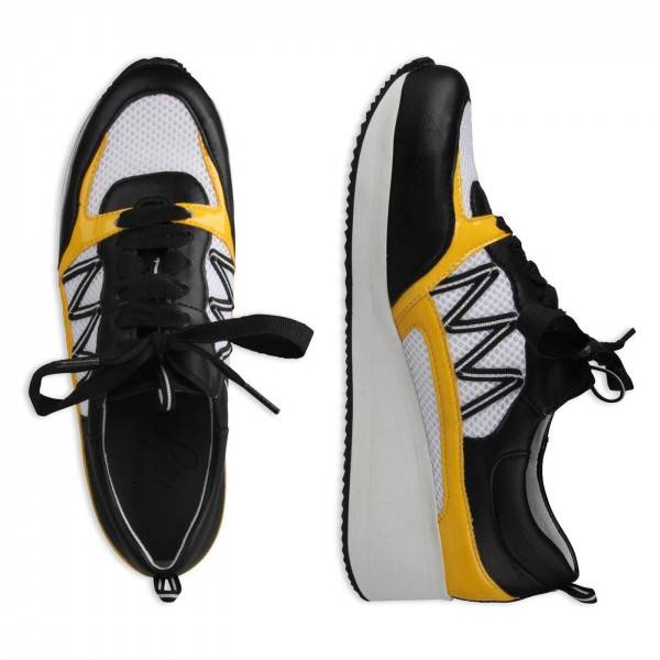 Lei By Tessamino Damensneaker Nele gelb Vierteljährliche Förderung