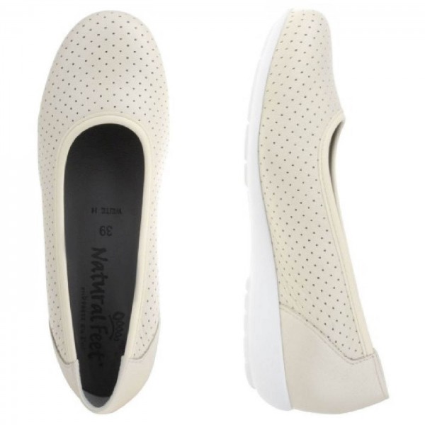 Lei By Tessamino Ballerina Annabelle beige im Angebot