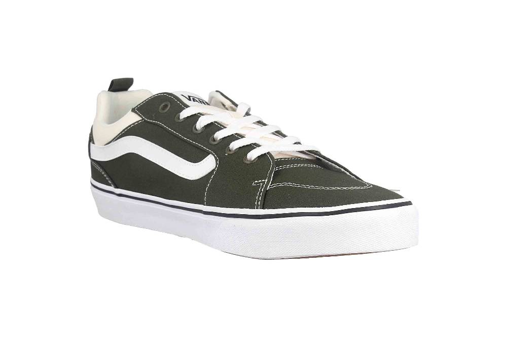 VANS MN Filmore CANVAS BLOCK OLIVE/WHITE Sneaker in Übergrößen Grün VN0A5EDUY331 große Herrenschuhe 50% Rabatt mit kostenlosem Versand