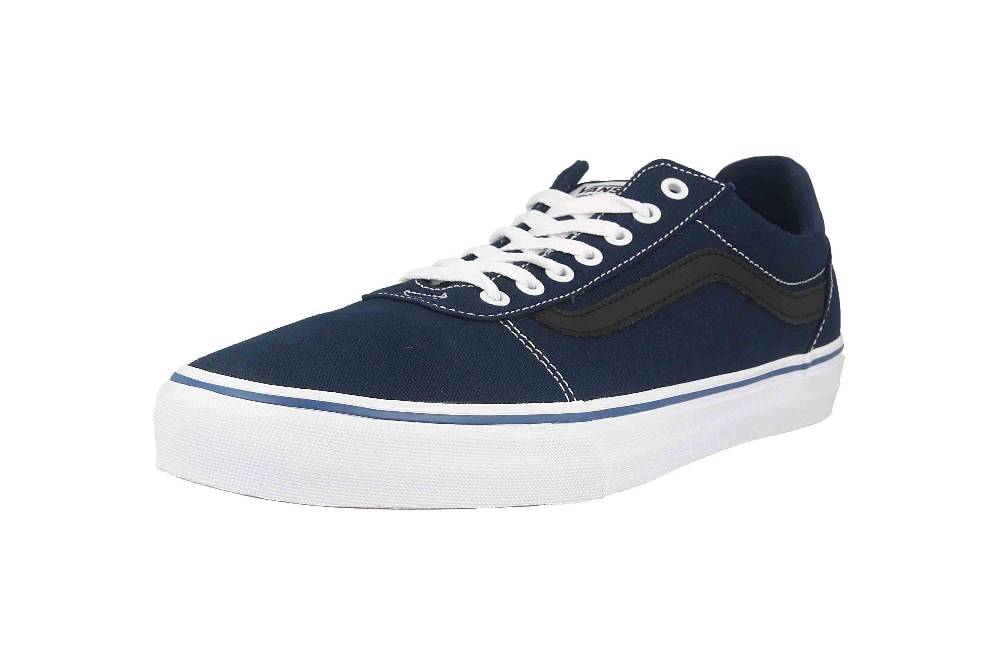 VANS Ward Deluxe CANVAS DRESS BLUES/WHITE Sneaker in Übergrößen Blau VN000C4U5S21 große Herrenschuhe 50% Rabatt für begrenzte Zeit