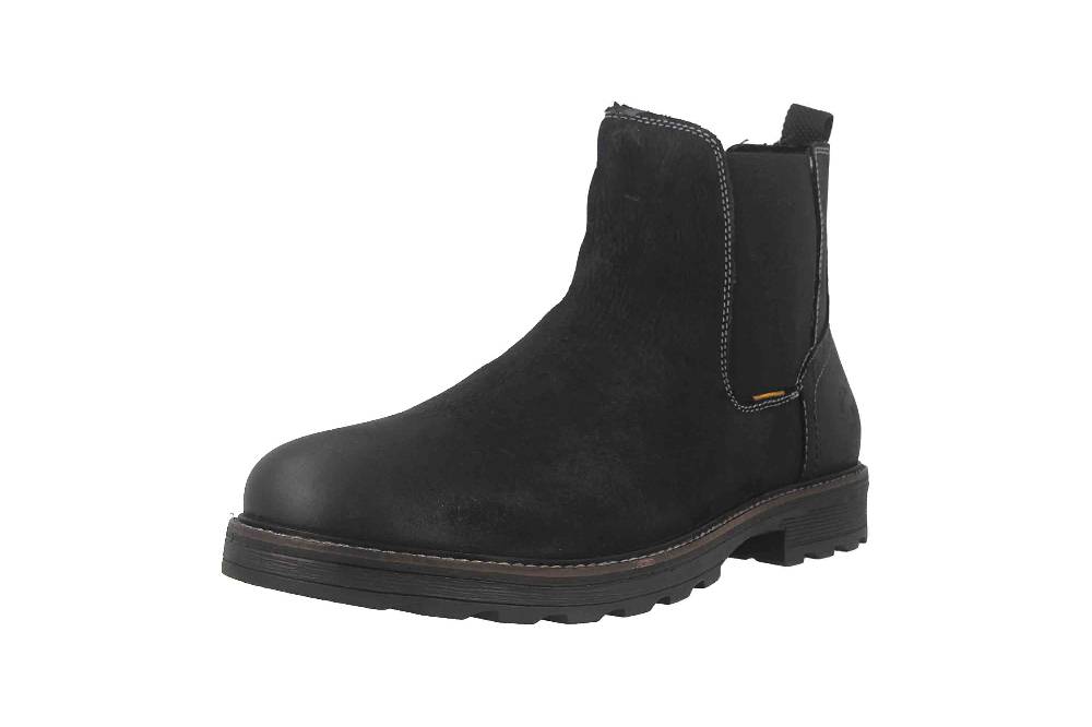 Camel Active Stiefeletten in Übergrößen Schwarz CAFW002-350100 große Herrenschuhe Rabatte dieses Monats