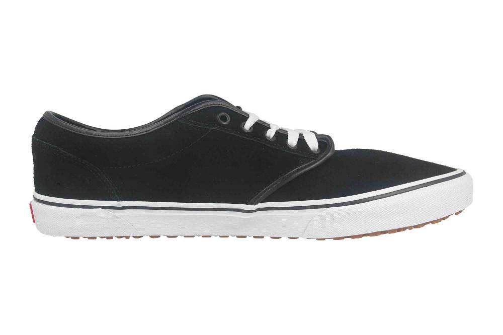 VANS MN ATWOOD VANSGUARD (SUEDE FLEECE) BLACK/WHITE Sneaker in Übergrößen Schwarz VN0A5KXS70P1 große Herrenschuhe Online
