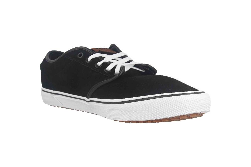 VANS MN ATWOOD VANSGUARD (SUEDE FLEECE) BLACK/WHITE Sneaker in Übergrößen Schwarz VN0A5KXS70P1 große Herrenschuhe Online