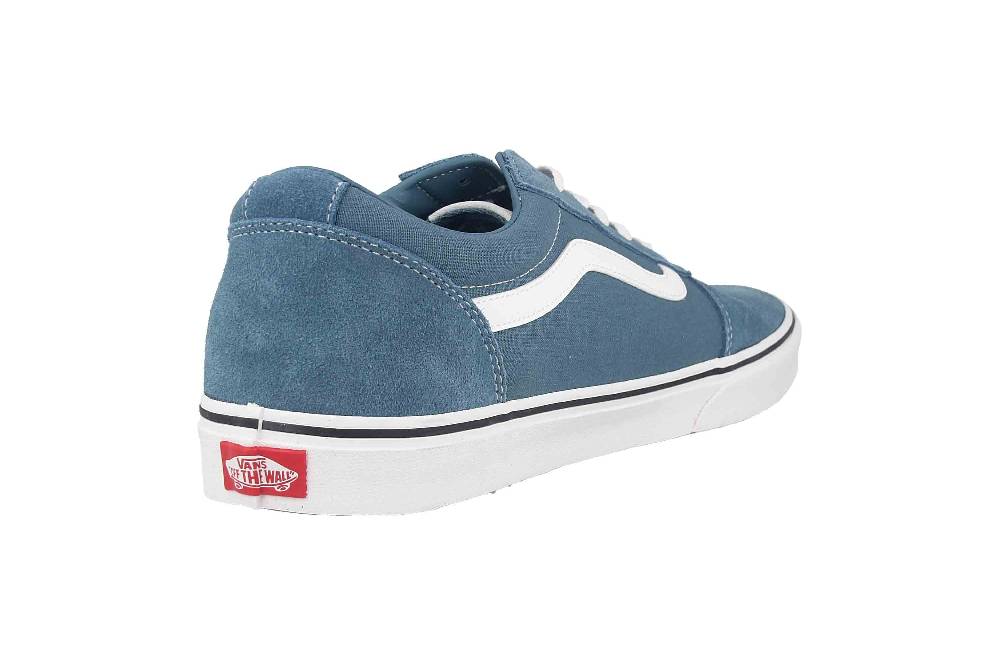 VANS MN Ward SUEDE/CANVAS BLUESTONE Sneaker in Übergrößen Blau VN0A38DMJCN1 große Herrenschuhe Verkauf