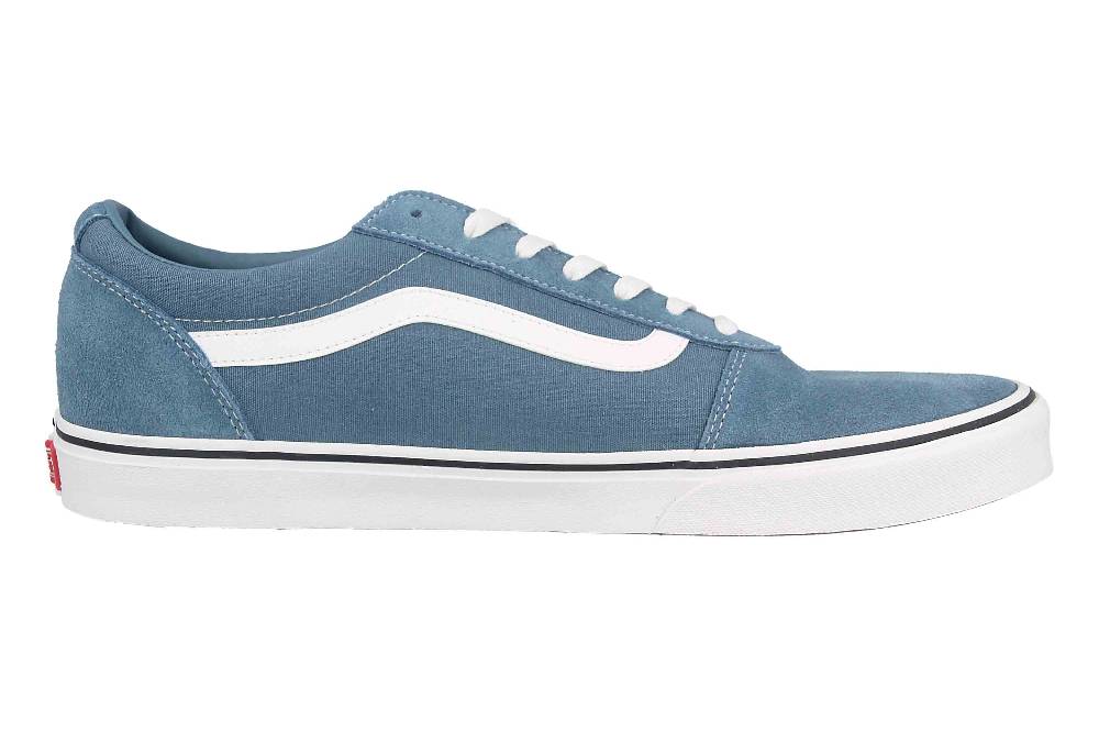 VANS MN Ward SUEDE/CANVAS BLUESTONE Sneaker in Übergrößen Blau VN0A38DMJCN1 große Herrenschuhe Verkauf