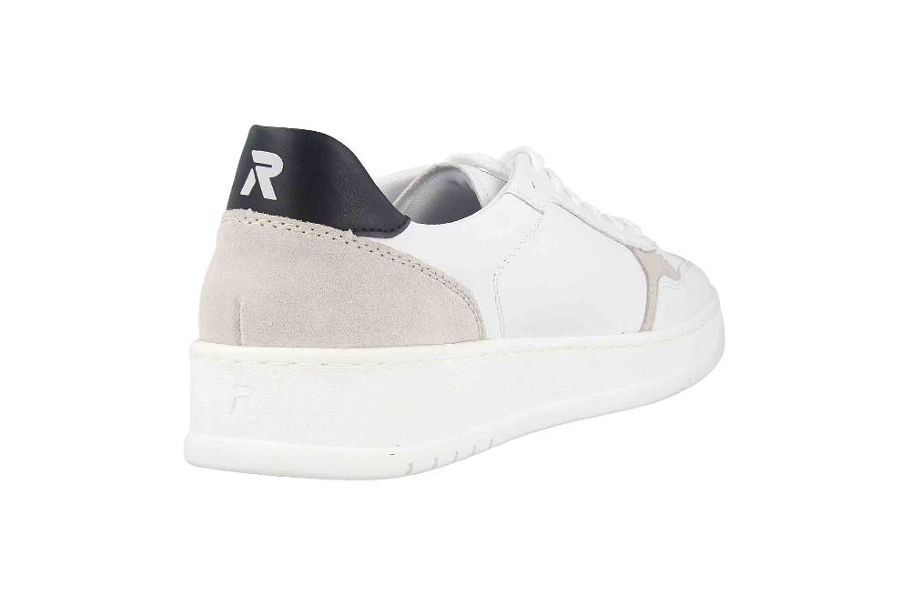 Rieker Evolution Sneaker in Übergrößen Weiß U0401-81 große Herrenschuhe Flash Sale