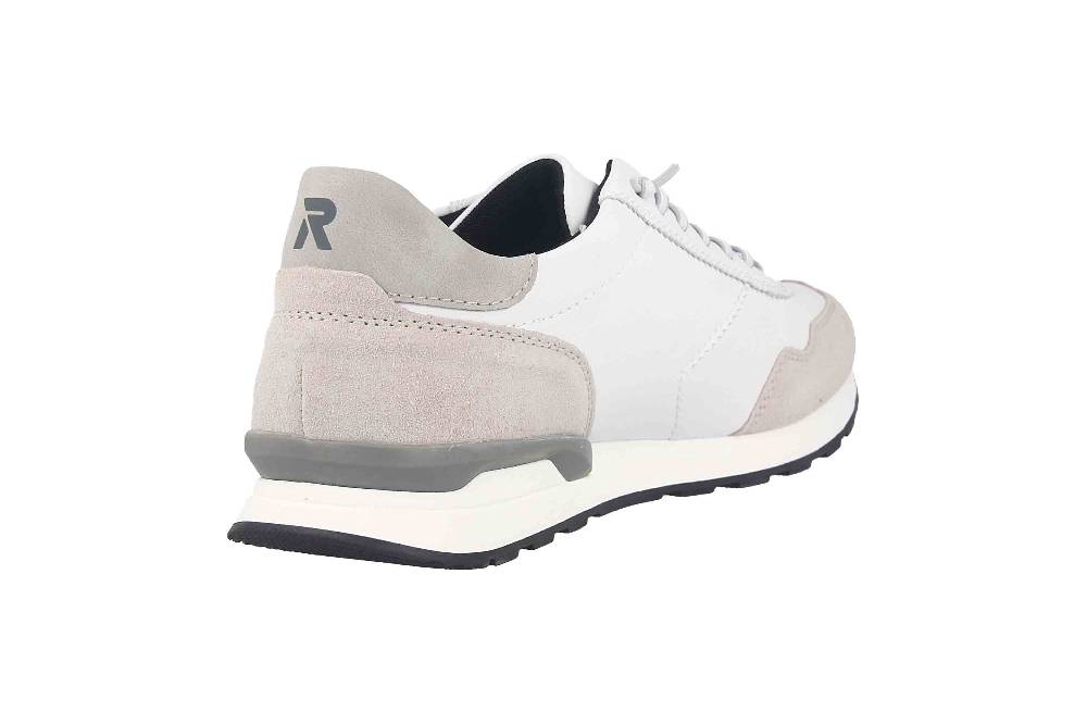 Rieker Evolution Sneaker in Übergrößen Weiß U0303-80 große Herrenschuhe Online Shopping
