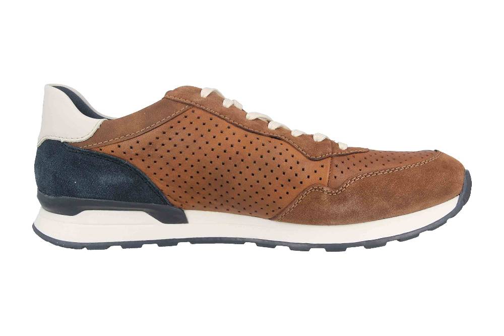 Rieker Evolution Sneaker in Übergrößen Braun U0302-24 große Herrenschuhe Exklusivangebot