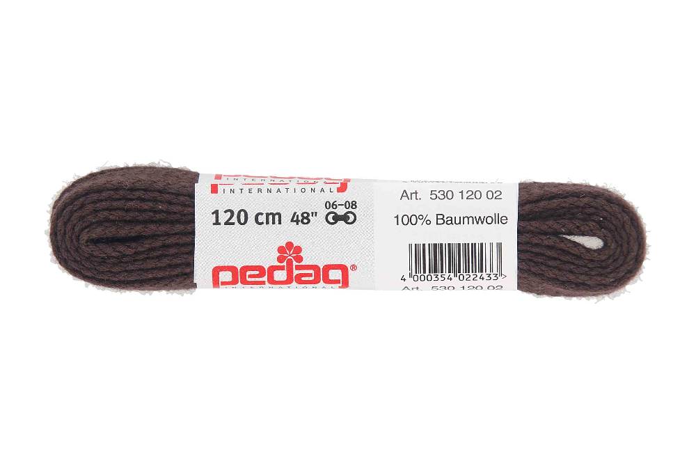 pedag - FLACHSENKEL - Schnürsenkel Diverse Farben 120 cm (1 Paar) Räumungsverkauf