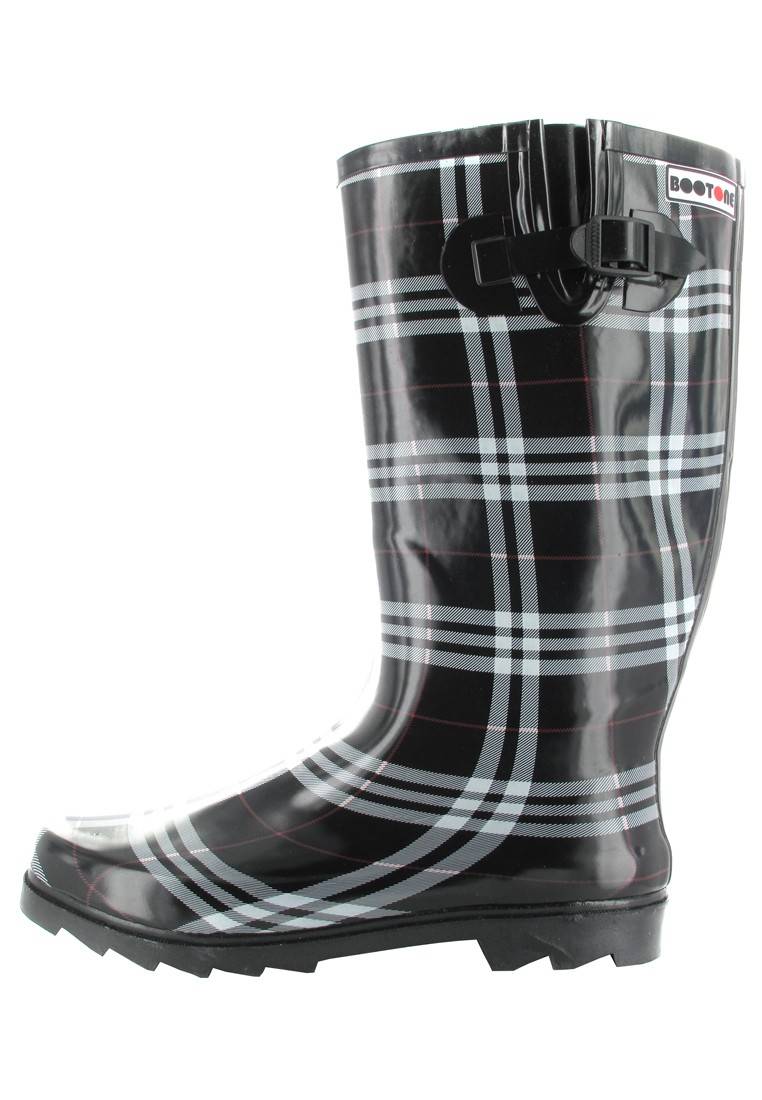 Intex Kautschuk-Gummistiefel in Übergrößen Schwarz Cora 14101 große Damenschuhe Letzter Tag