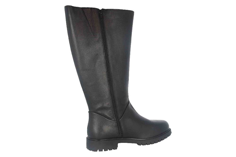 MayBe Weitschaftstiefel in Übergrößen Schwarz 67668 Black große Damenschuhe Sonderangebot der Fabrik