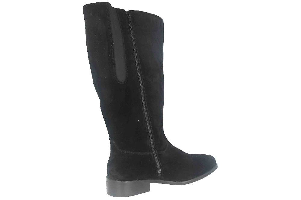 MayBe Weitschaftstiefel in Übergrößen Schwarz 67667 Black große Damenschuhe Vierteljährliche Förderung