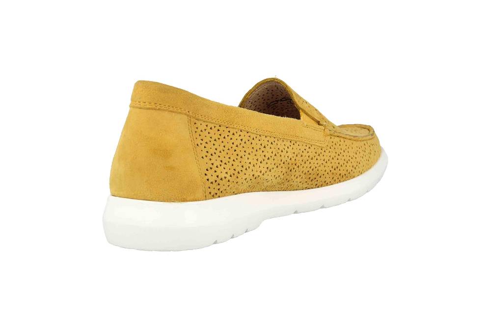 Sioux CORTIZIA-713-H Slipper in Übergrößen Gelb 64903 große Damenschuhe Black Friday Preise