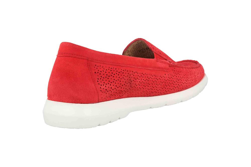 Sioux CORTIZIA-713-H Slipper in Übergrößen Rot 64902 große Damenschuhe Im Verkauf