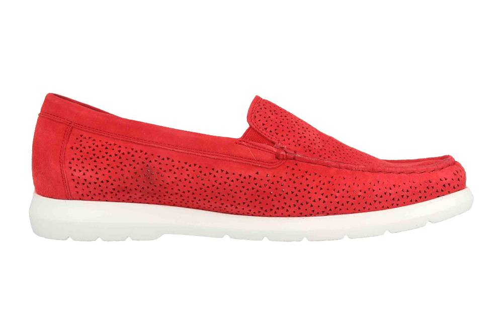 Sioux CORTIZIA-713-H Slipper in Übergrößen Rot 64902 große Damenschuhe Im Verkauf