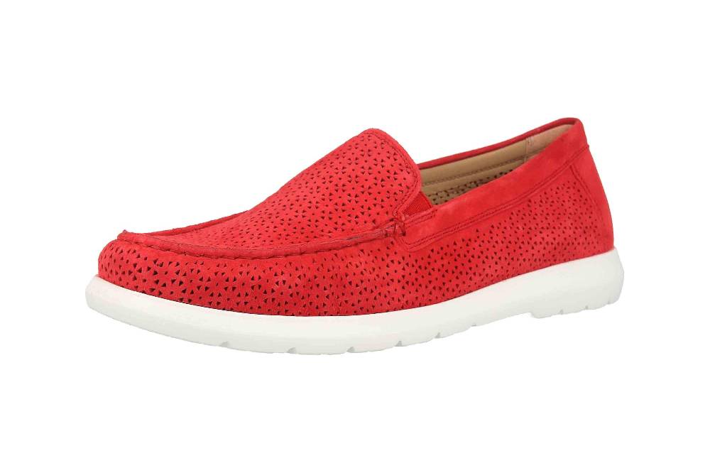 Sioux CORTIZIA-713-H Slipper in Übergrößen Rot 64902 große Damenschuhe Im Verkauf