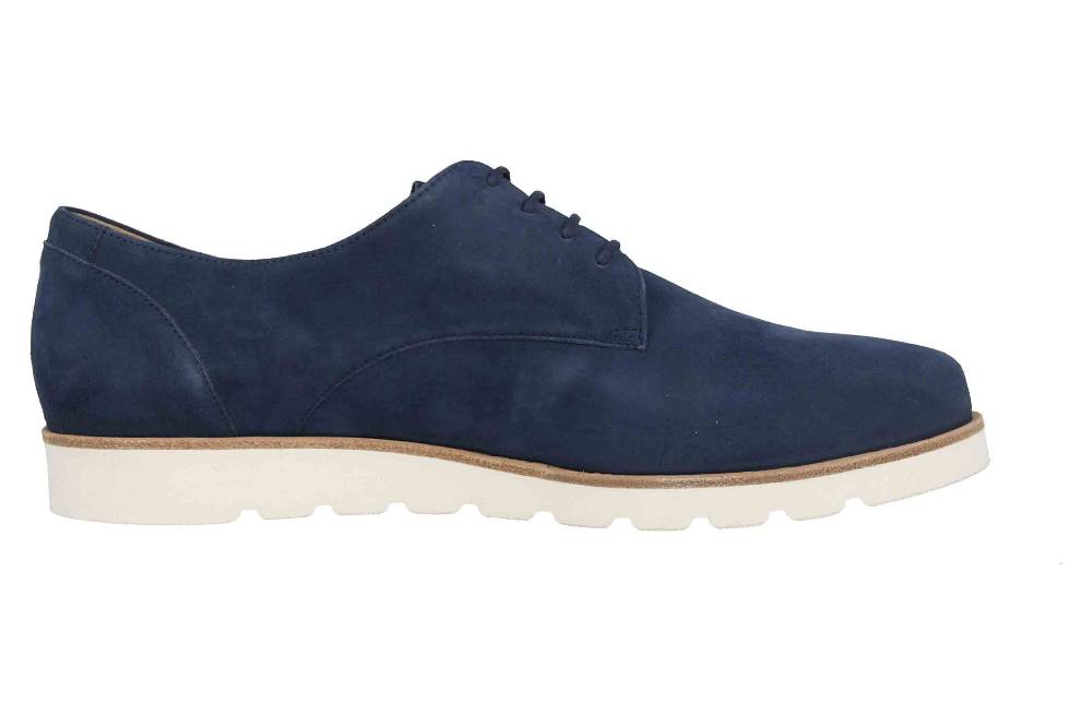 Sioux Meredith-700-XL Halbschuhe in Übergrößen Blau 63602 große Damenschuhe Auslauf