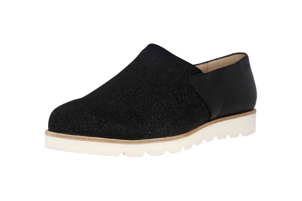 Sioux Meredith-705-XL Slipper in Übergrößen Schwarz 63580 große Damenschuhe Hotsell