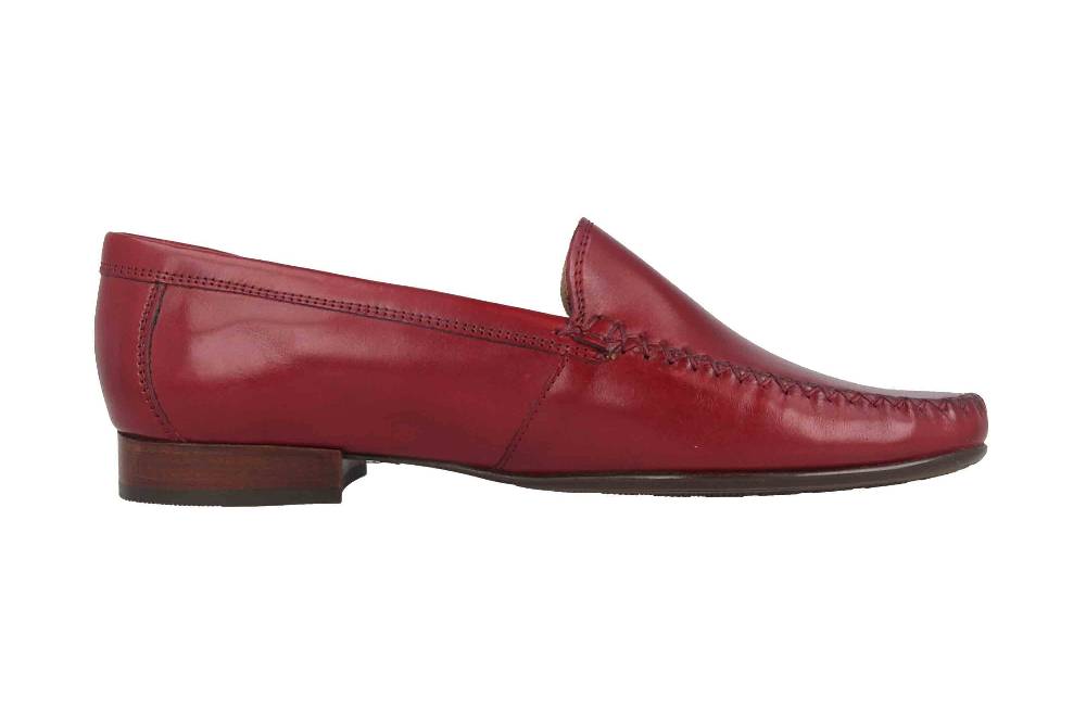 Sioux Campina Slipper in Übergrößen Rot 63113 große Damenschuhe Schlussverkauf