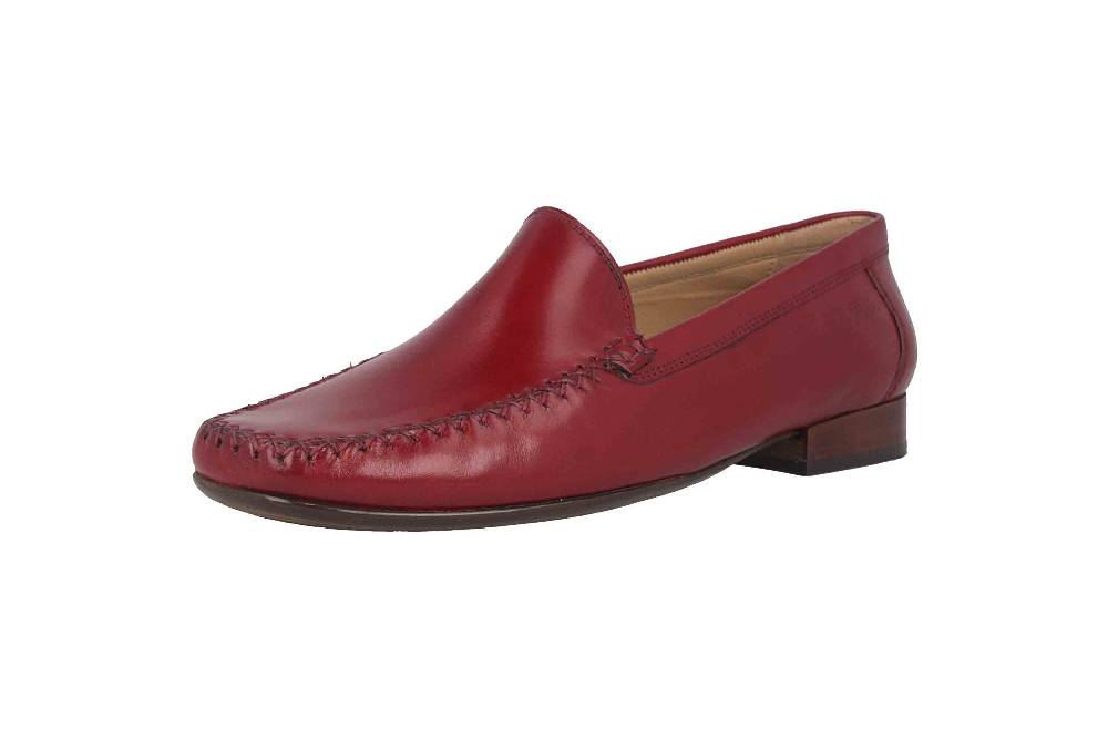 Sioux Campina Slipper in Übergrößen Rot 63113 große Damenschuhe Schlussverkauf